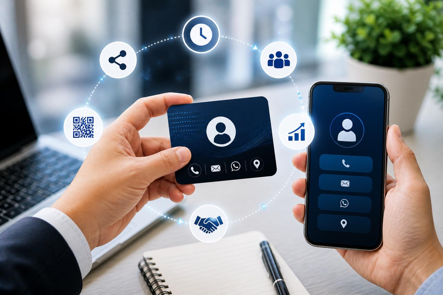 ⚡ Save Time & Work Smarter with Digital Business Cards