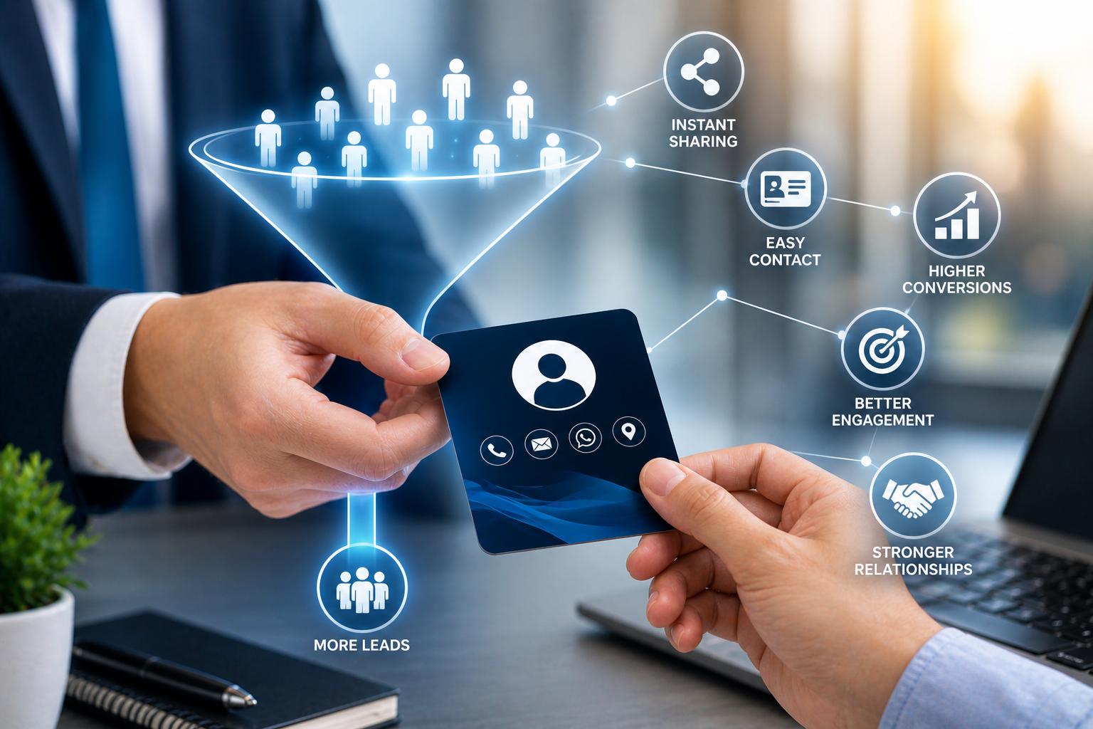 📈 How Digital Business Cards Help You Generate More Leads Effortlessly