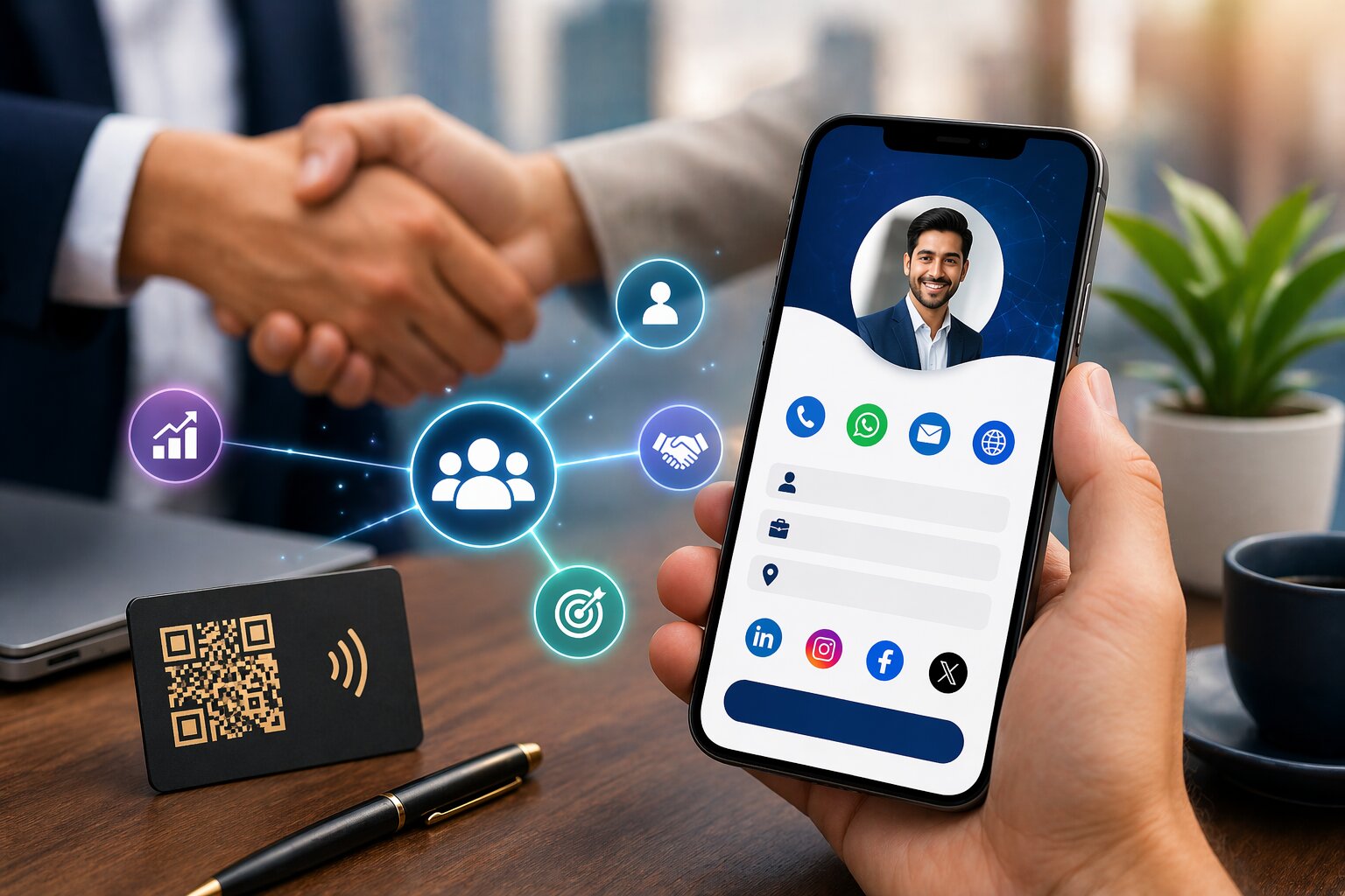 📲 Turn Every Connection into a Customer with Digital Business Cards