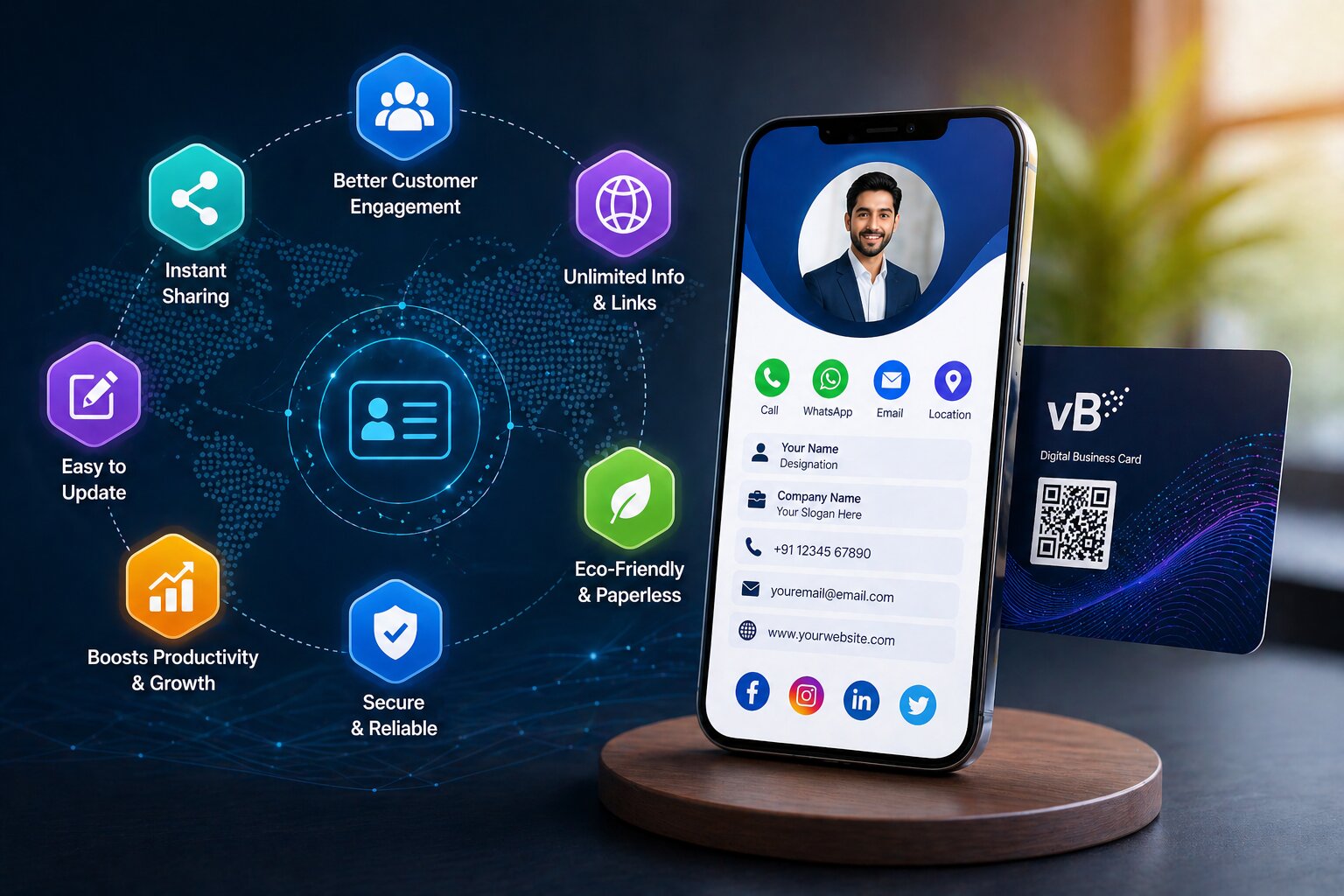 How Digital Business Cards Simplify Your Business Operations